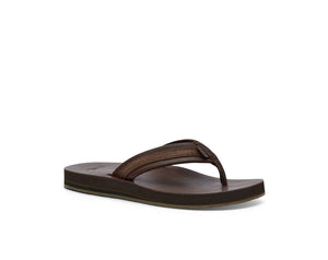 Sanuk Men's Hullsome Leather ST Sandal