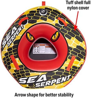 SEACHOICE SEA SERPENT 1 PERSON TOWABLE