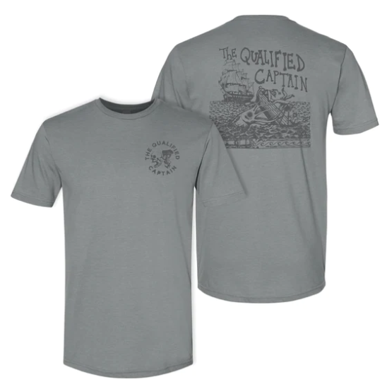 THE QUALIFIED CAPTAIN- KRAKEN TEE