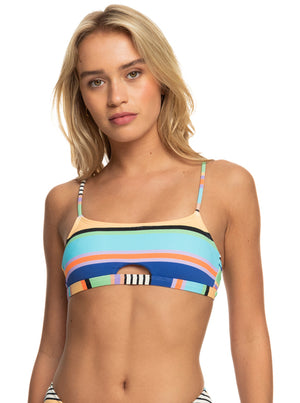 Roxy Color Jam Swim Bralette Women's Bikini Top