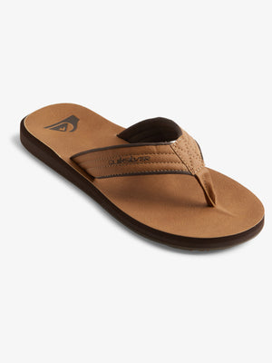 Quicksilver Men's Carver Nubuck Sandals Tan CLEARANCE