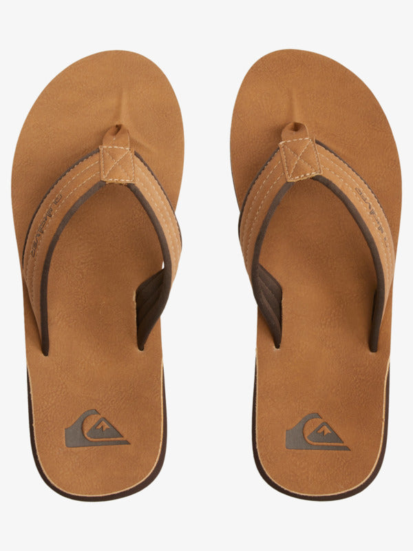 Quicksilver Men's Carver Nubuck Sandals Tan CLEARANCE