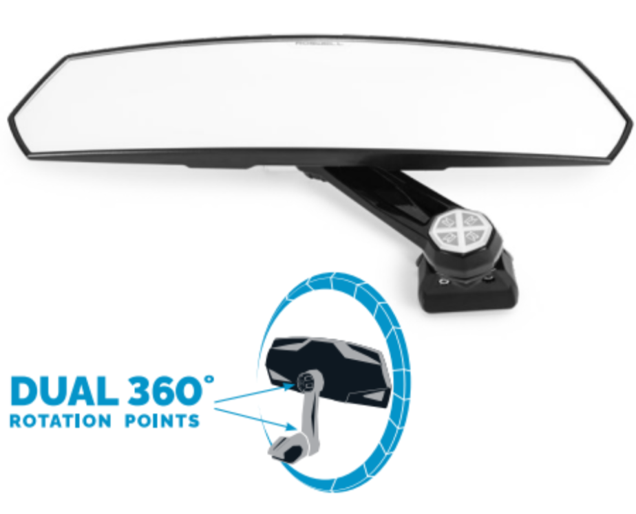 Roswell Reflect 360 Universal Mirror and Mount Combo