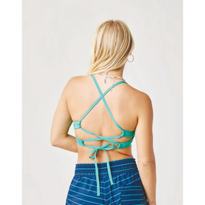 Carve Designs Women's Camari Underwire Bikini Top : Fern