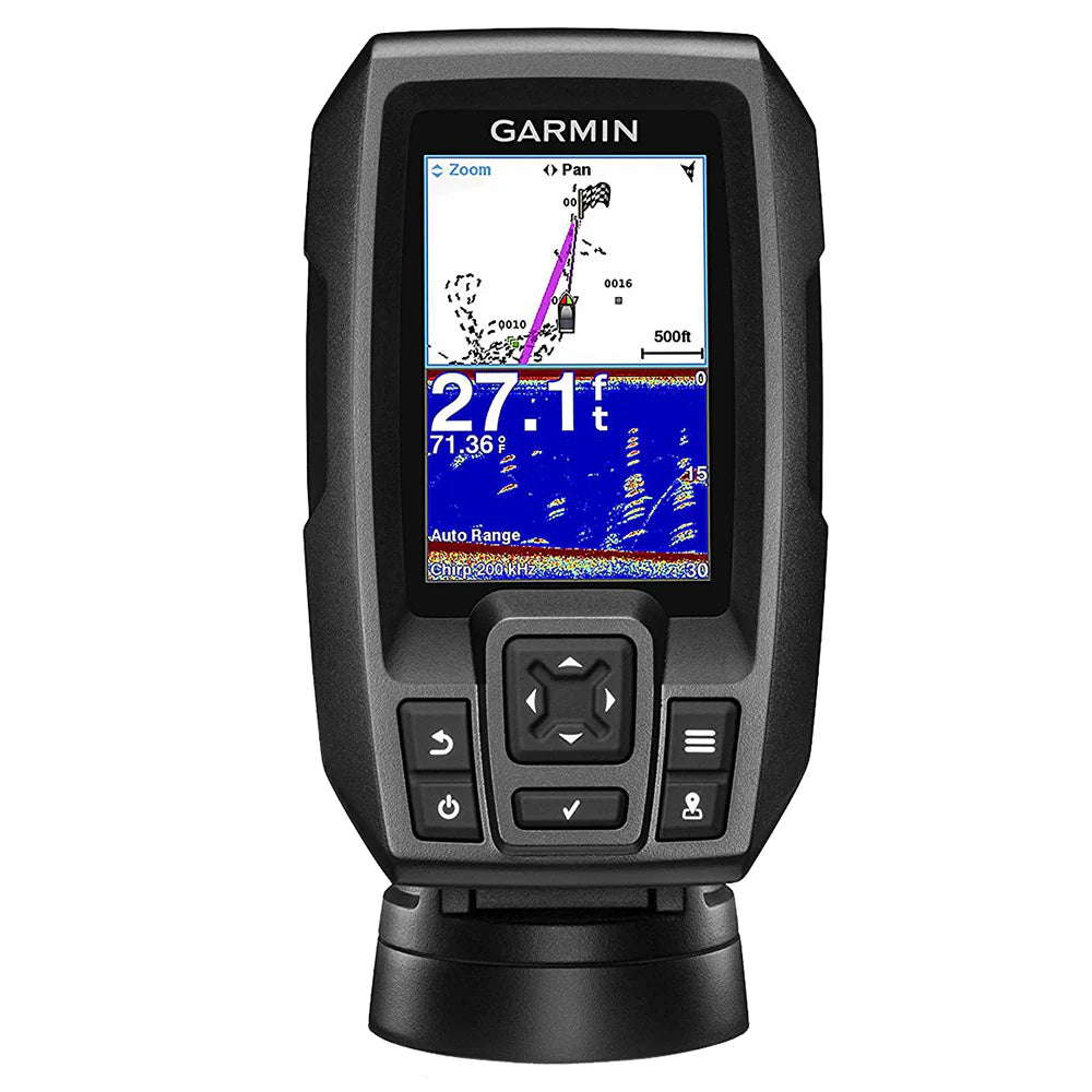 Garmin STRIKER 4 FishFinder w/4-Pin, 77/200kHz TM Transducer | GMN-0100155000