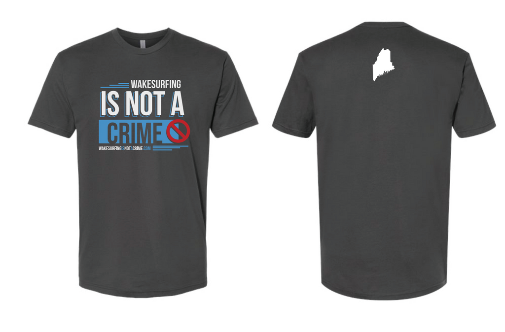 Wakesurfing Is Not A Crime T-shirt