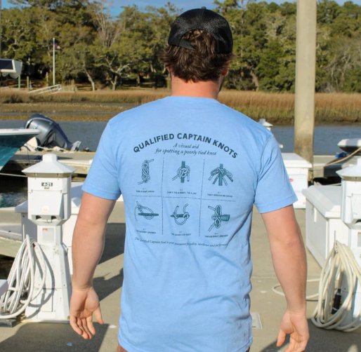 The Qualified Captain Tangled Up Tee