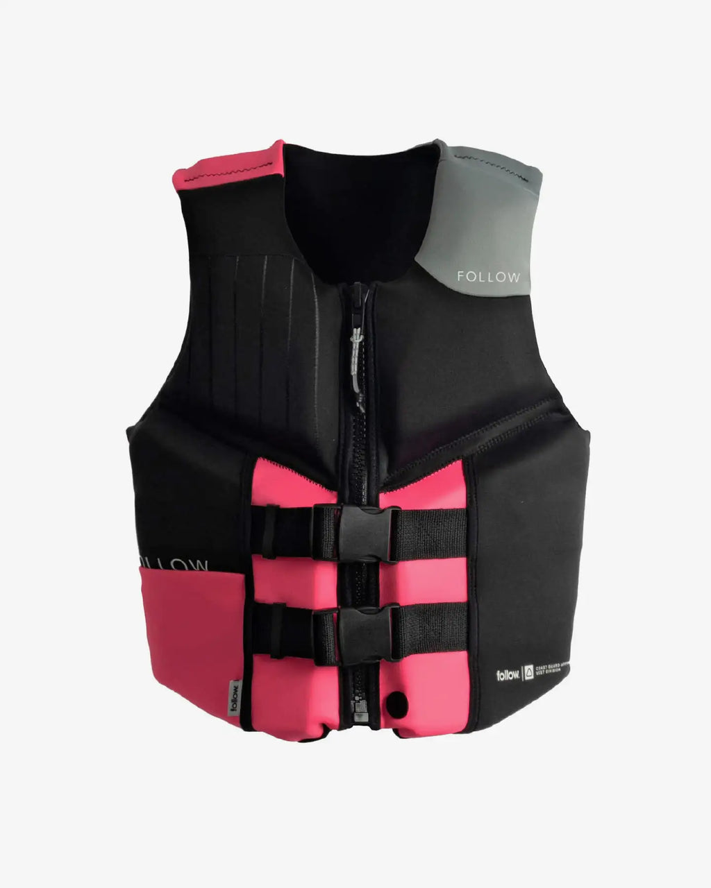 Follow Cure 2 CGA Womens Life Jacket in Pink/Black