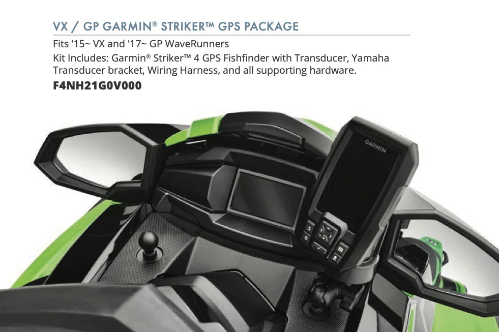 YAMAHA OEM VX/GP1800/R Garmin Striker GPS Transducer Kit | F4N-H21G0-V0-00