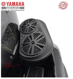 YAMAHA OEM EX/ JetBlaster EcoCast Footwell Speakers Kit BLACK | F3Y-H81C0-S1-00