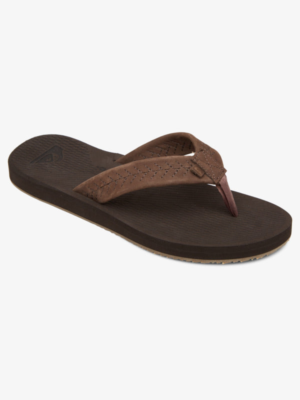 Quicksilver Men's Left Costa Leather Sandals CLEARANCE